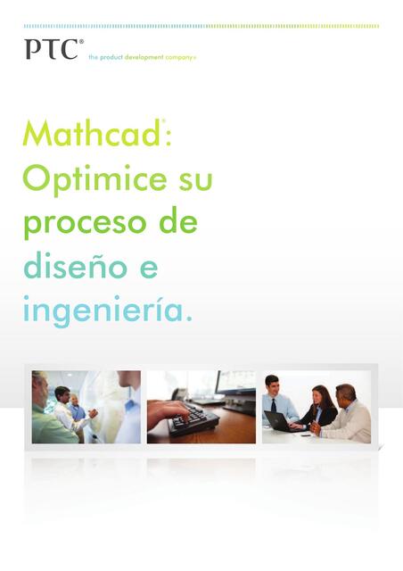 Mathcad Optimice su proceso de diseño e ingeniería