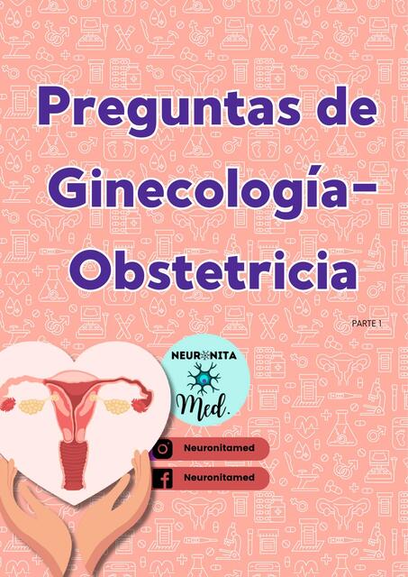 PREGUNTAS GINECOLOGIA