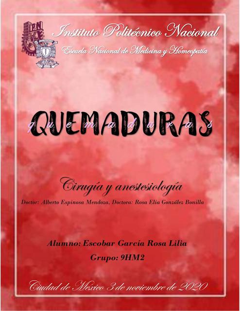 QUEMADURAS