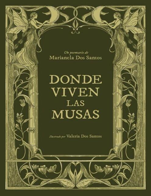 Donde viven las musas Poesia Marianela Dos San