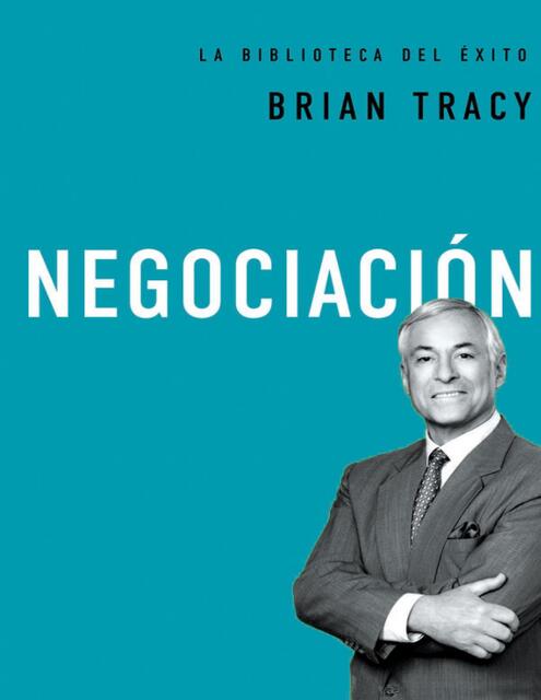 3 Negociación Brian Tracy