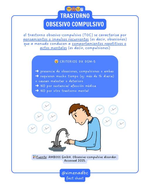 Trastorno Obsesivo Compulsivo (TOC)