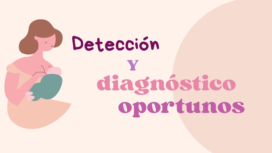 Cáncer de mama- Detección y diagnóstico