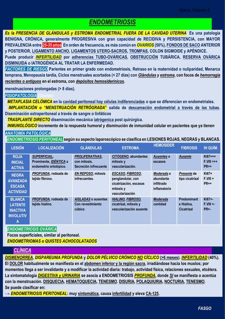 ENDOMETRIOSIS