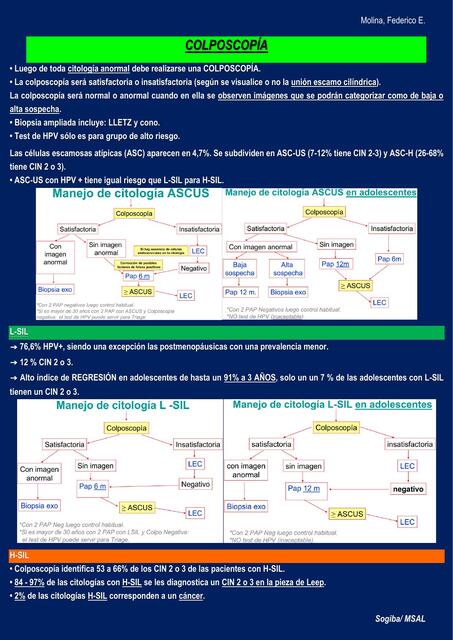 MÉTODOS SCREENING CCU