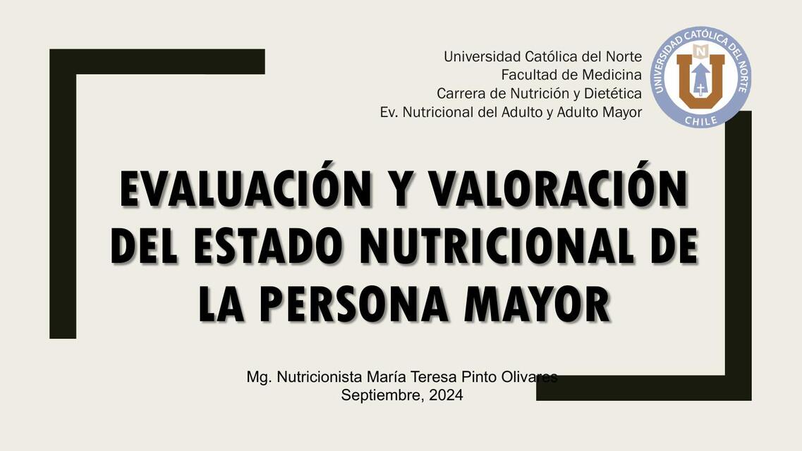 2 Evaluación del estado nutricional de la persona