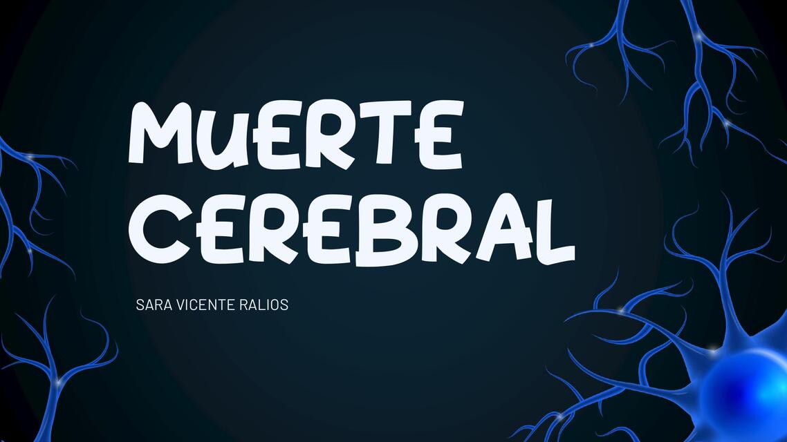 Muerte cerebral