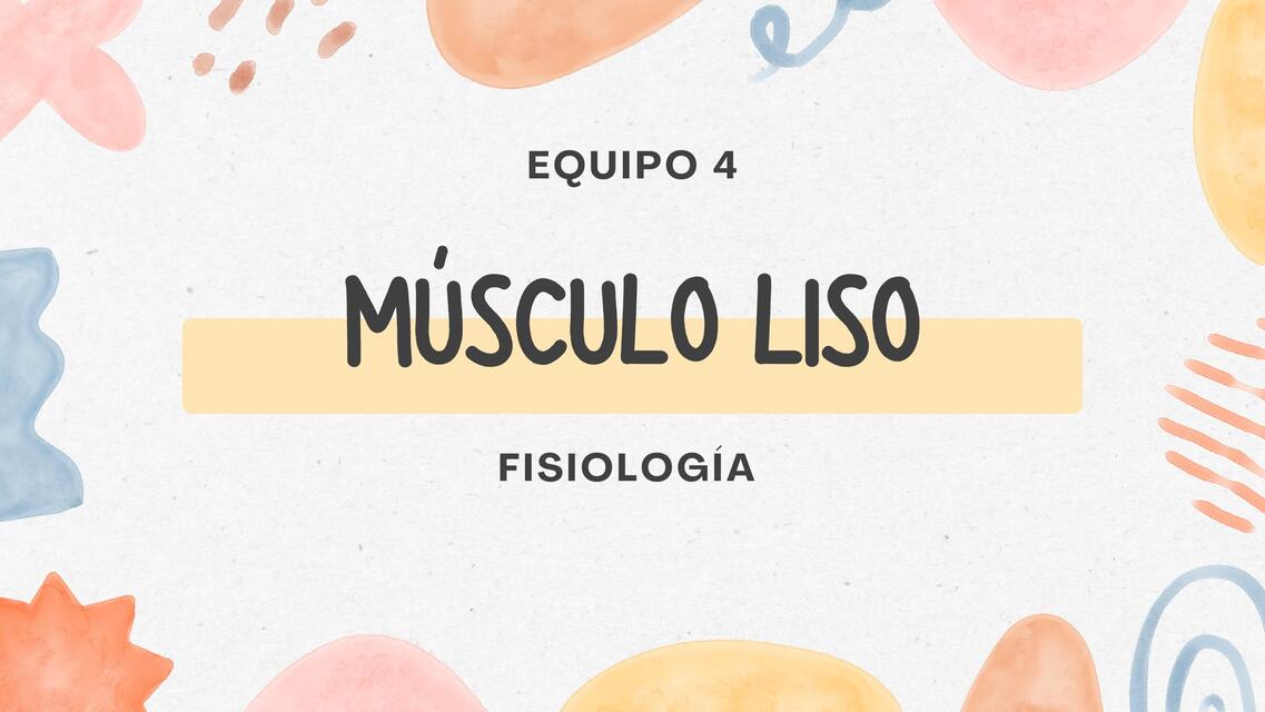 músculo liso fisiología de guyton