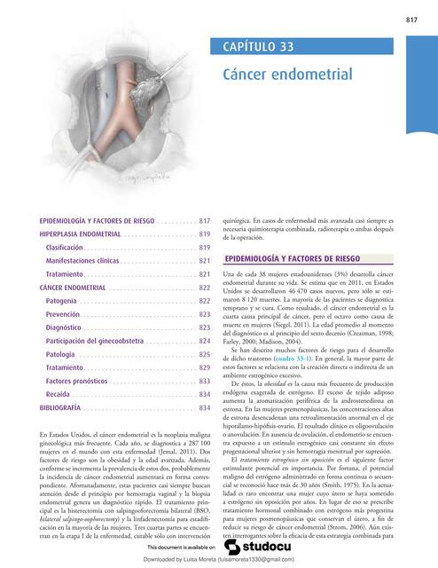 Hiperplasia Endometrial