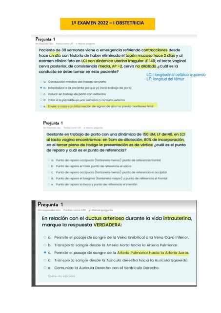 3 Primer examen de obstetricia