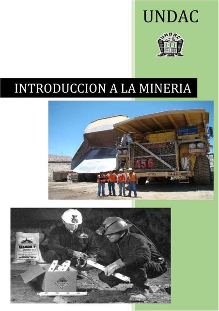 Introducción a la Minería 