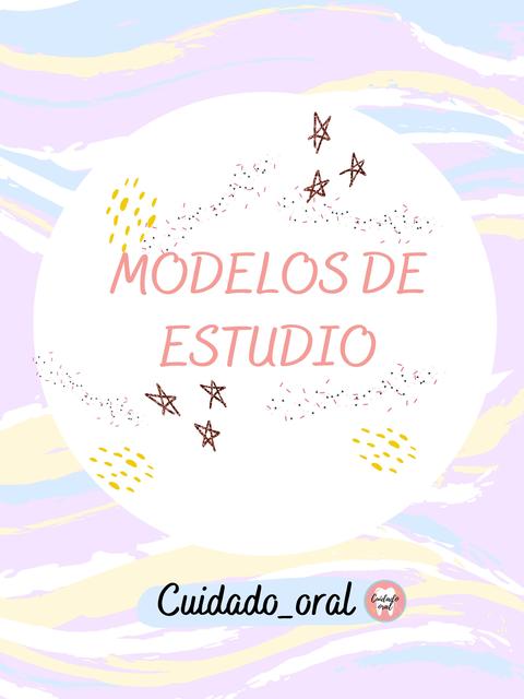 Modelos de estudio