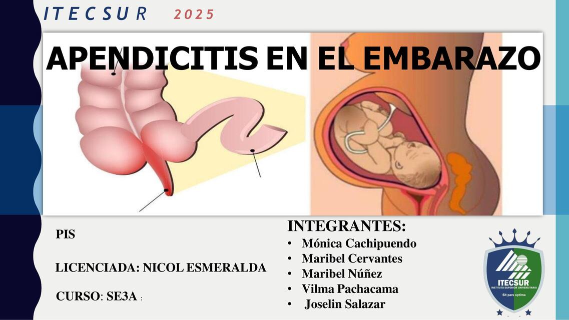 APENDICITIS EN EL EMBARAZO DÍA FINAL