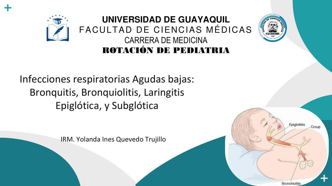 Infecciones respiratorias Agudas bajas