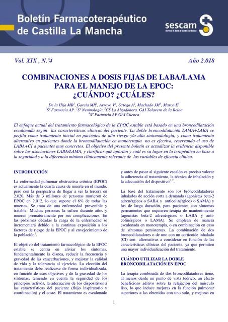 2 018 4 combinaciones a dosis fijas de laba lama | Av🩺💜. | uDocz