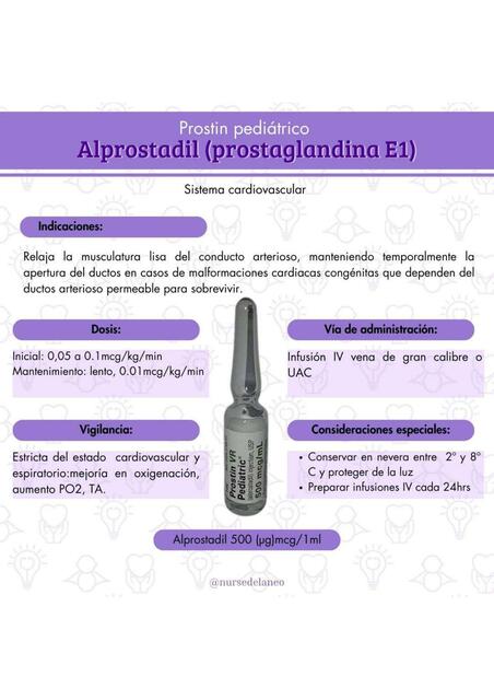 Prostin pediátrico | CAROLINA | uDocz