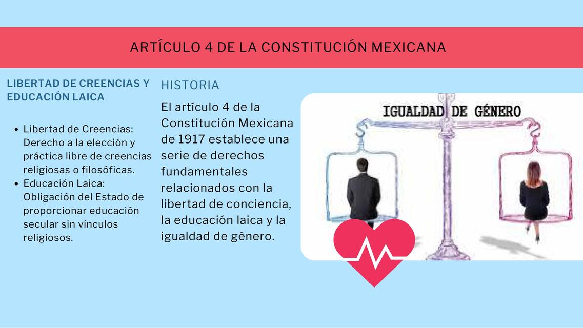 Artículo 4 De La Constitución Mexicana Resumido www.udocz.com