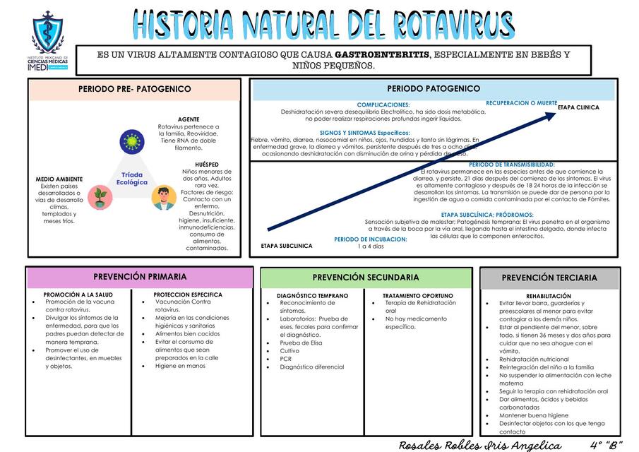 HISTORIA NATURAL DEL ROTAVIRUS | ROSALES ROBLES IRIS ANGELICA | uDocz