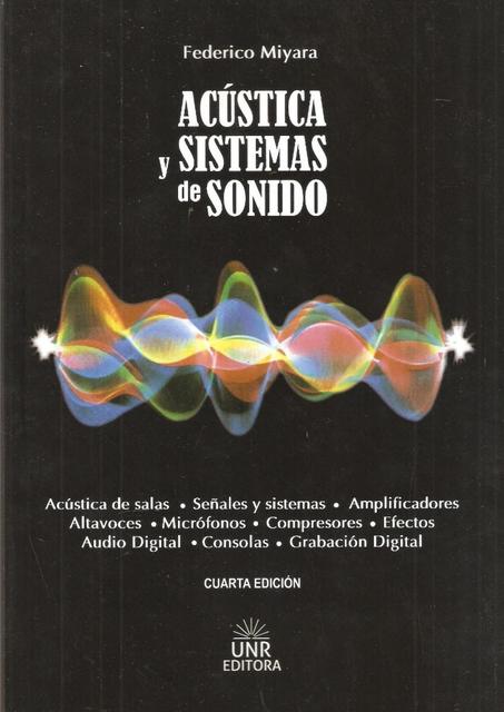 Acústica y Sistemas de Sonido