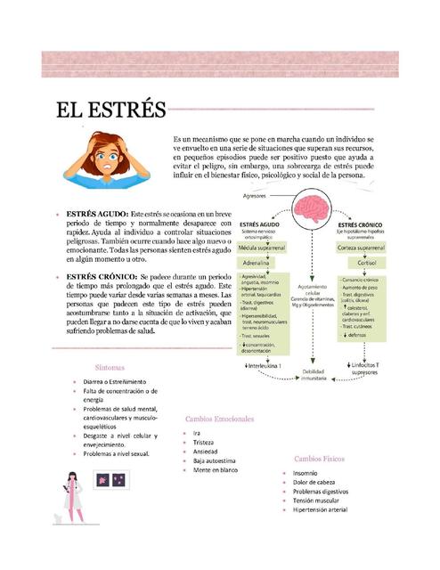 Infografía Estrés