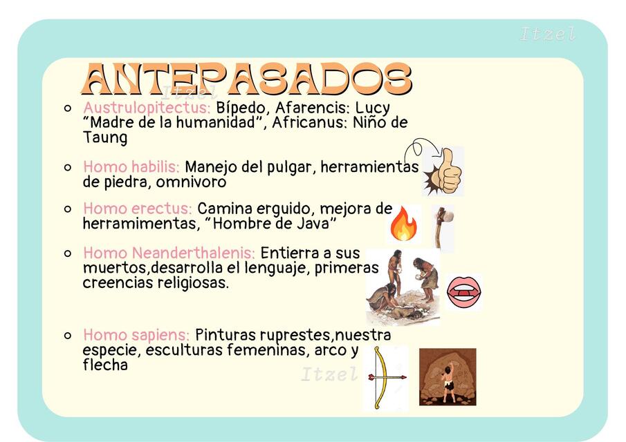 ANTROPOGENESIS Y MESOPOTAMIA | Itzel | uDocz