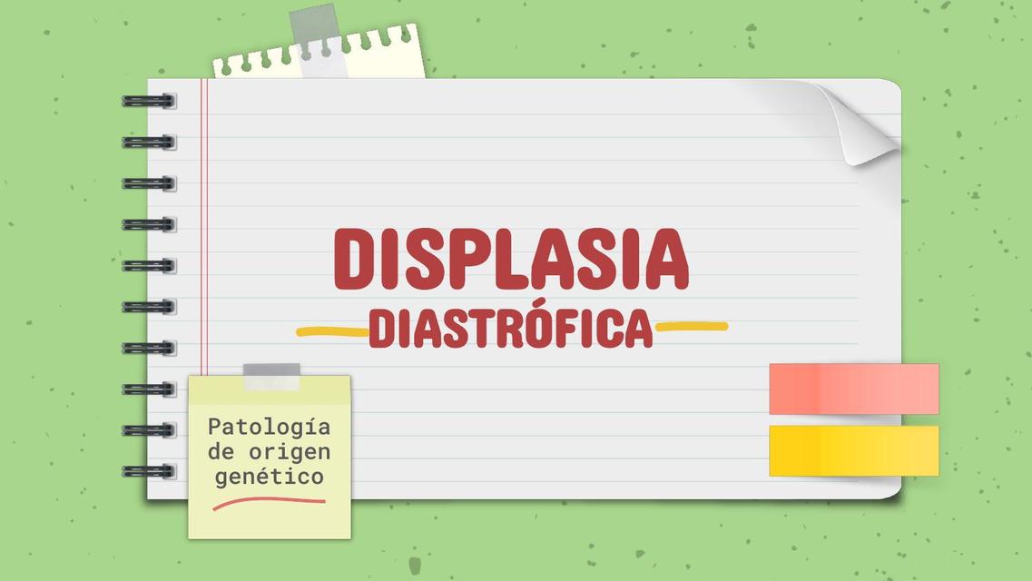 Displasia Diastrofica