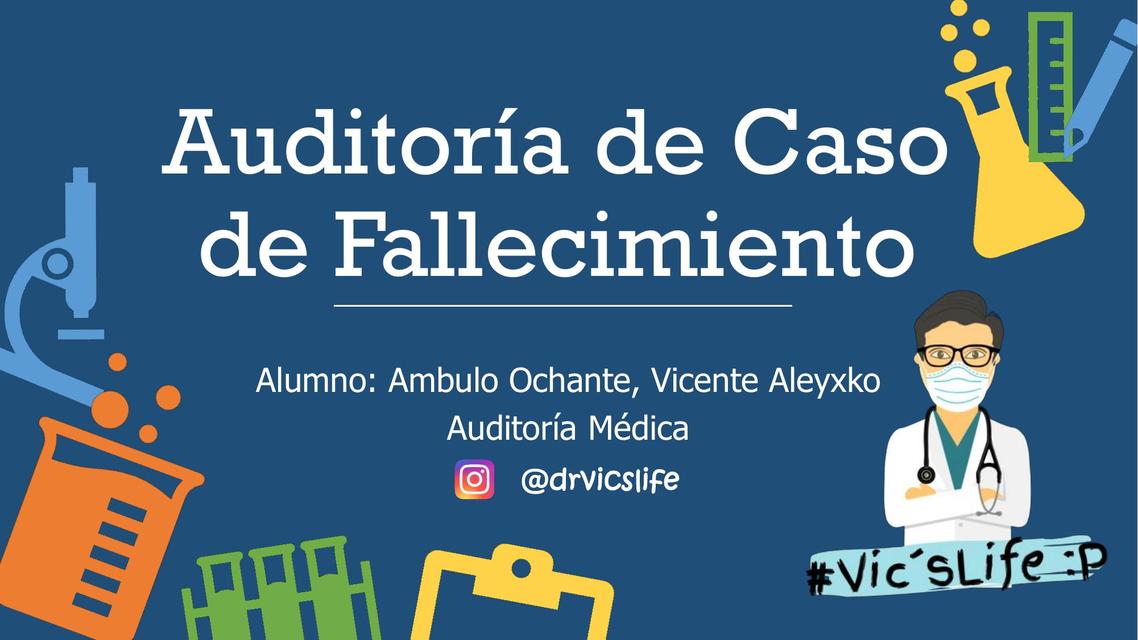 Auditoría de Caso de Fallecimiento 