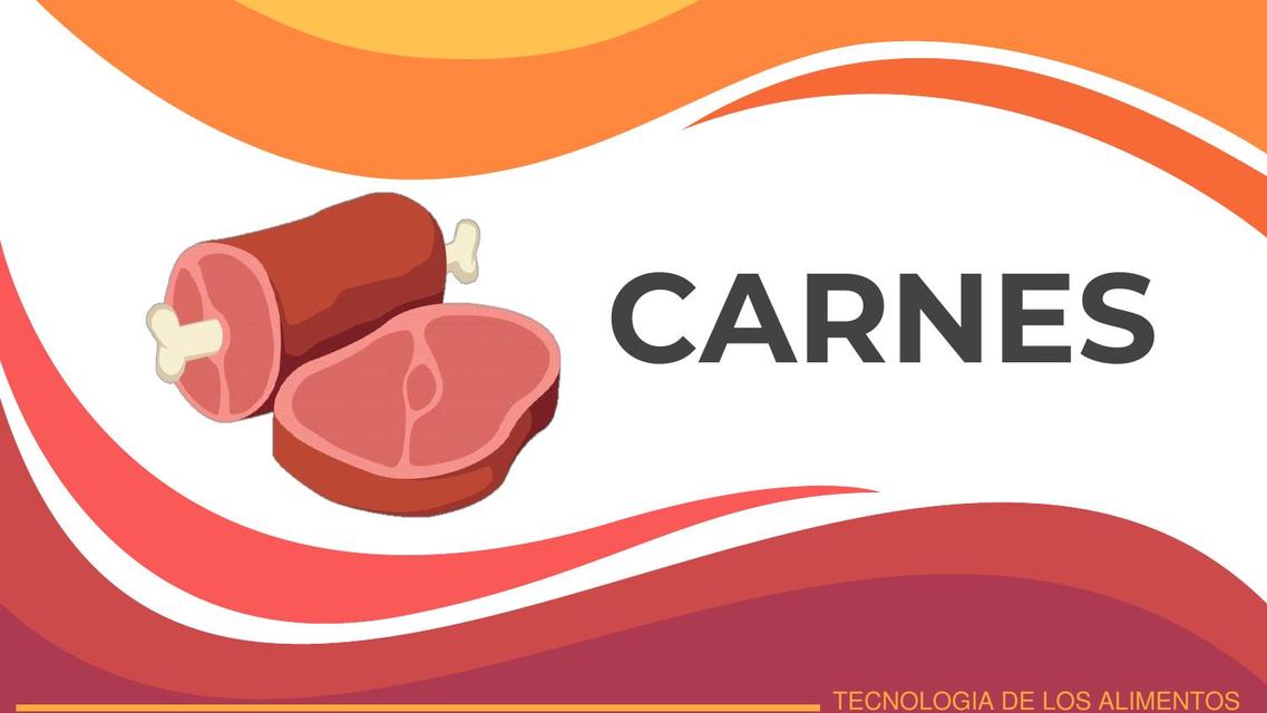 Tecnología Alimentaria - Carnes