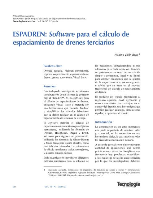 Manual de ESPADREN