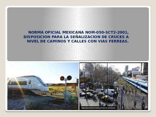 Norma Oficial Mexicana Nom 050 Sct2 2001