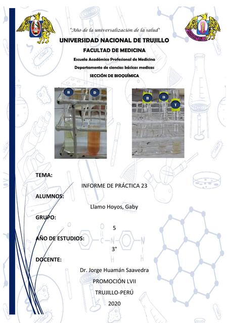 Determinación de Hemoglobina. 