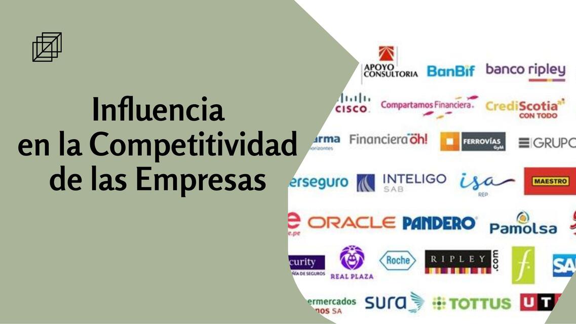 Influencia en la competitividad de las empresas | Sam | uDocz