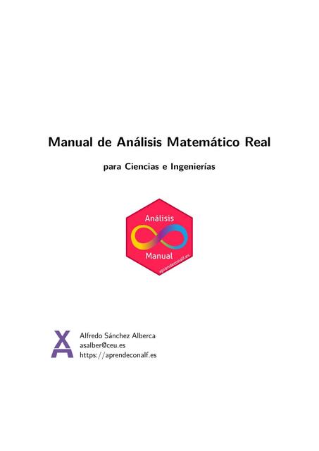 Manual de Análisis Matemático | META | uDocz