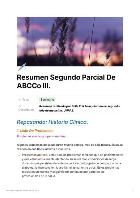 Flashcards de Resumen Para El Segundo Parcial De ABCCo III | Por ...