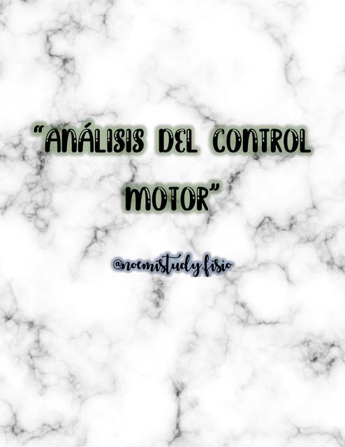 análisis del control motor futbol