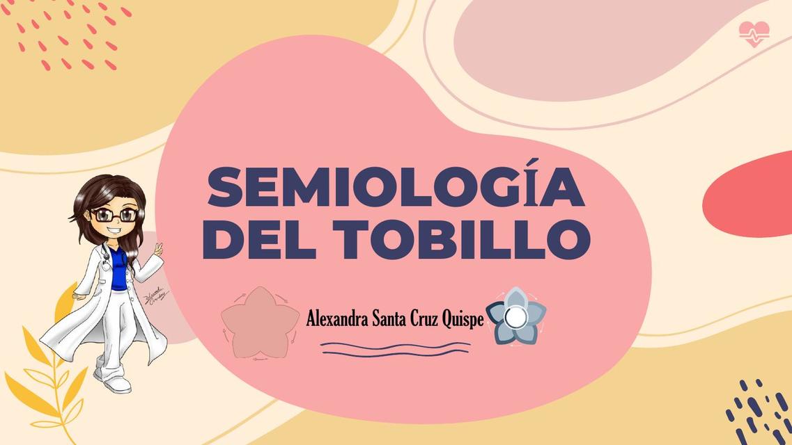 Semiología del Tobillo