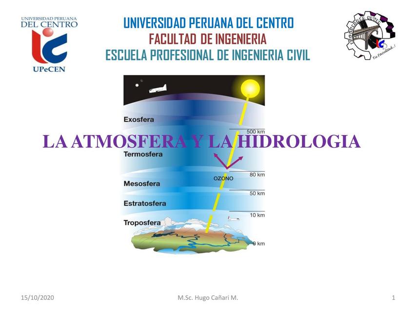 La Atmosfera y la Hidrología