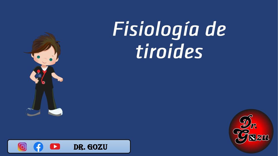 Fisiología de Tiroides