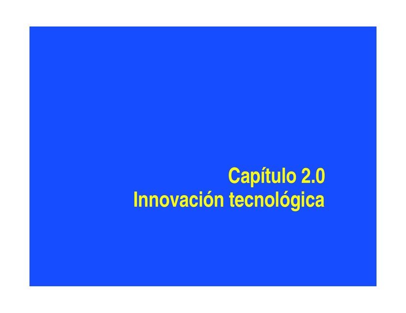  Innovación Tecnológica