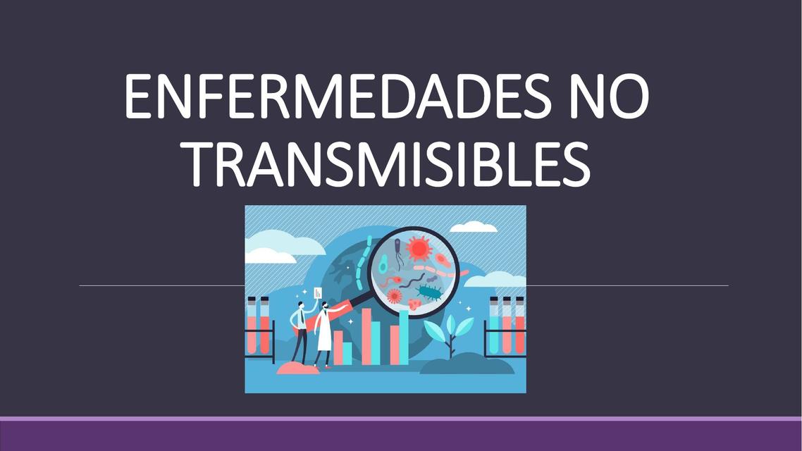 Enfermedades no transmisibles