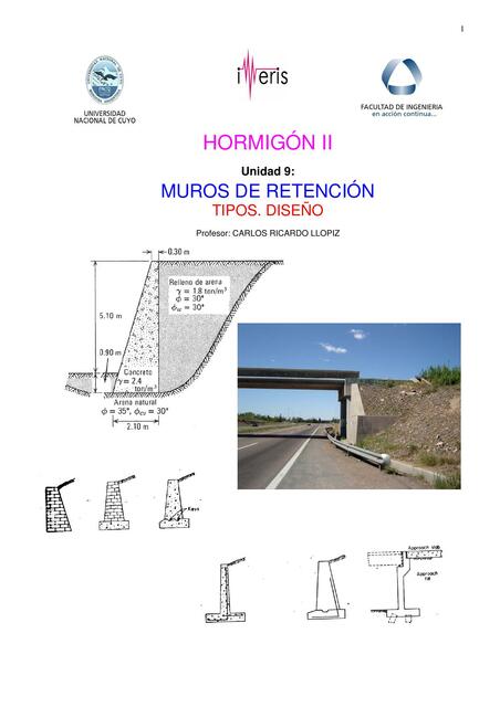 Muros De Retención Tipos