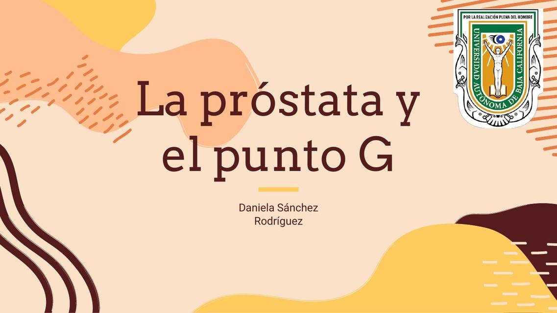 La próstata y el punto G