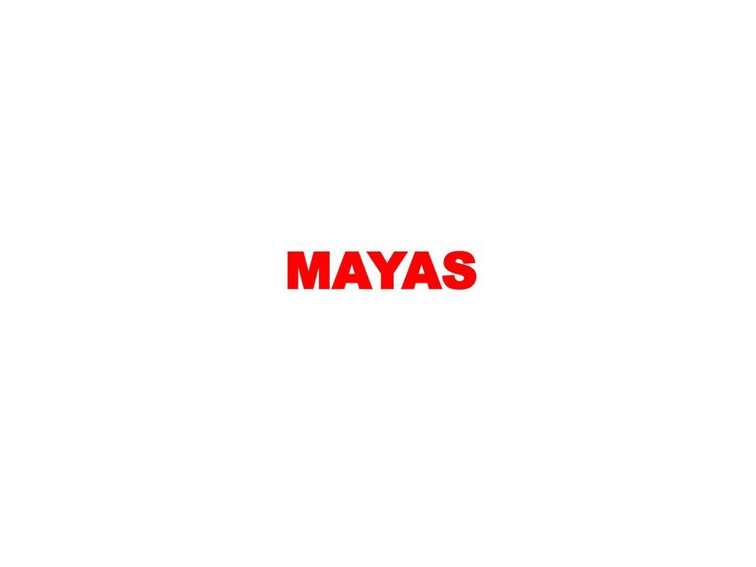 Mayas