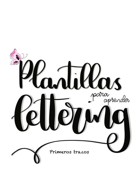 Planilla Lettering