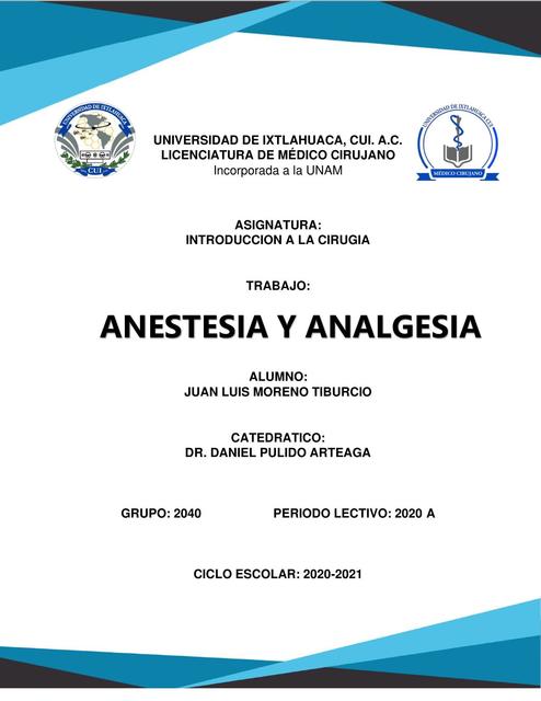 Anestesia 