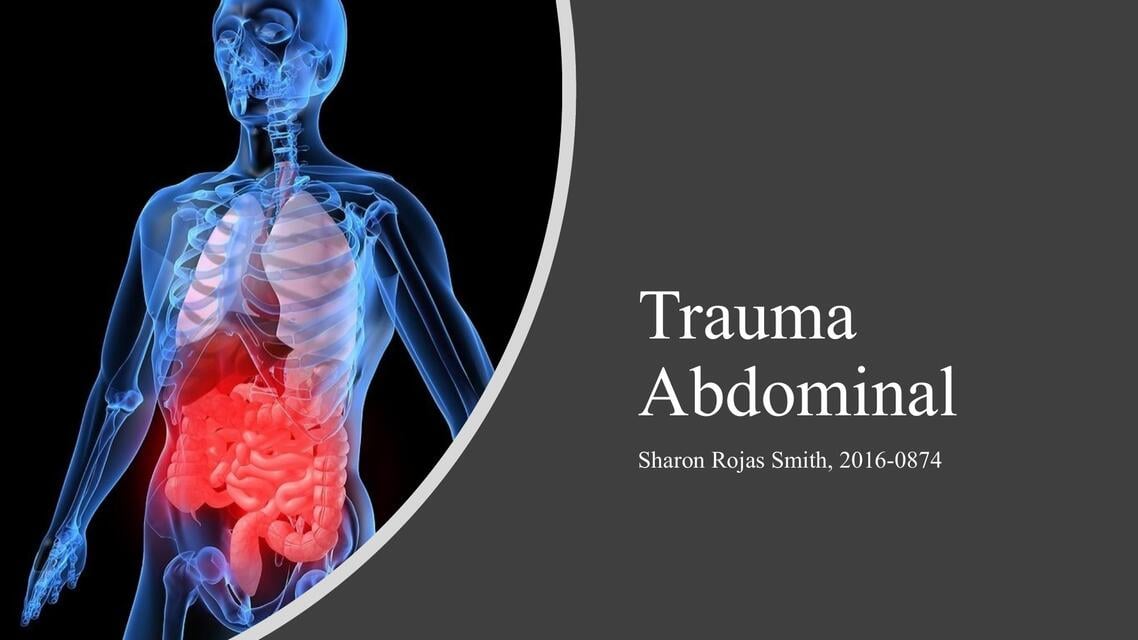 Flashcards de Trauma de Abdomen | Por Ana cristina Lopez Hernandez | uDocz