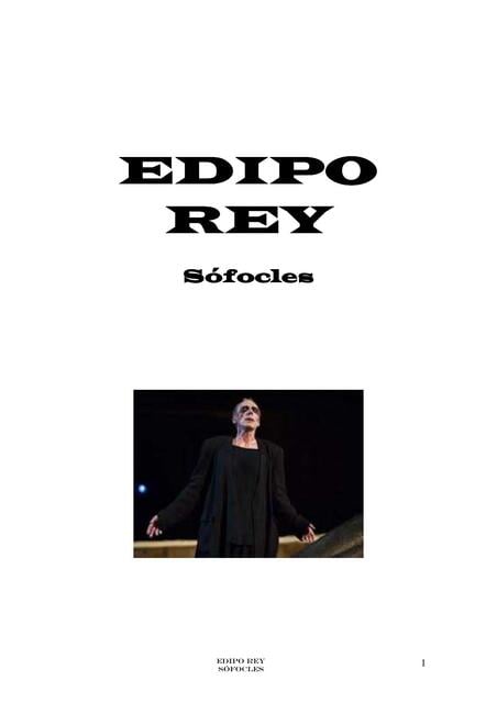 EDIPO REY TEXTO COMPLETO | laura | uDocz