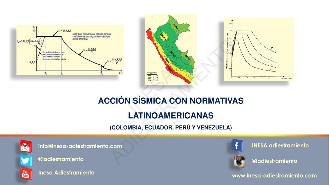 Acción Sísmica con Normativas Latinoamericanas 