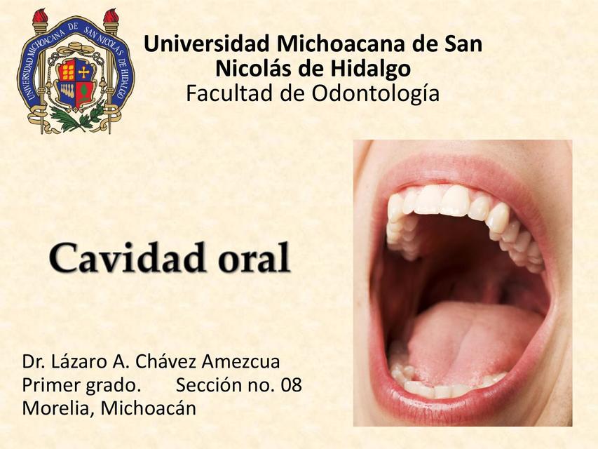 Cavidad Oral