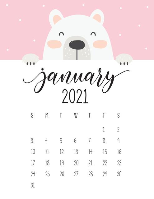 Calendar 2021